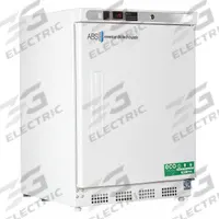AMERICAN BIOTECH SUPPLY Freezer: Undercounter, 4.2 cu ft, -25°C to -15°C, Manual Defrost Method (MPN ABT-HC-UCBI-0420). Key specifications — Defrost Method: Manual; Brand: AMERICAN BIOTECH SUPPLY; Door Hinge: Right.