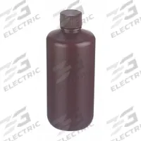 APPROVED VENDOR Laboratory Bottle: HDPE, 250 mL, 250 mL, Amber, 24-410 mm Screw Closure Size (MPN 209128). Key specifications — Body Color: Amber; Closure Attached: Attached; Brand: APPROVED VENDOR; Pre-Cleaned: None; Closure Included: Yes.
