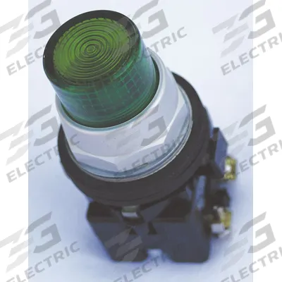 EATON Illuminated Push Button: Illuminated, Extended Profile, Metallic, 30 mm - Illuminated Extended-Length Push Buttons