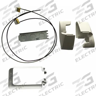 LUMINATION Starter Kit: 12 in Lg, 5 in Wd, 8 in Ht - Cords & Wiring for Bay Lights