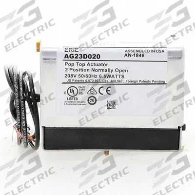 SCHNEIDER Actuator: AG23D020 Mfr Part # - Replacement HVACR Pumps, Valves & Tubing