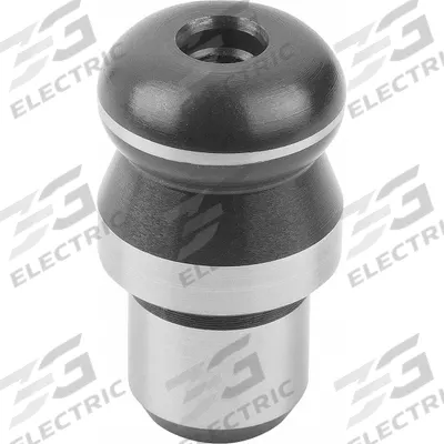 KIPP Locating Pin w/Ball End: Ball End, Tool Steel, 10 mm Shank Outside Dia - Ball-End Locating Pins