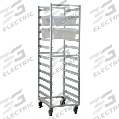 NEW AGE INDUSTRIAL Poly Box Storage Rack: 12 Slots, 5 in Betw Shelves, 700 lb Capac, 21 in Wd - Poly Box Storage Racks
