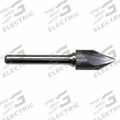CLEVELAND Countersink: 60°, 3 Flute, 3/16 in Body Dia, 3/16 in Shank, Carbide (MPN C46345). Key specifications — Brand: CLEVELAND.