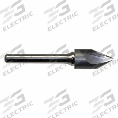 CLEVELAND Countersink: 60°, 3 Flute, 3/16 in Body Dia, 3/16 in Shank - General Purpose Three-Flute Countersinks