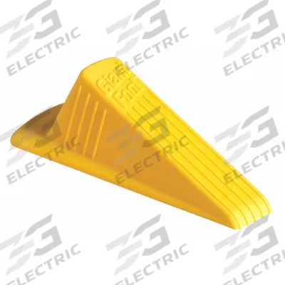 GIANT FOOT Door Wedge: 6 3/4 in Lg, 3 1/2 in Wd - Wedge Door Holders