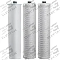 EVERPURE Water Filter Cartridge Kit: 0.5 micron, 5 gpm, 85,000 gal, 23 7/8 in Overall Ht (MPN EV910534). Key specifications — Filter Media: Carbon; Brand: EVERPURE.