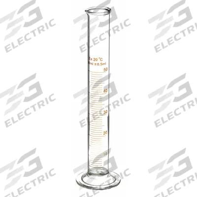 APPROVED VENDOR Graduated Cylinder: 50 mL, To Deliver (TD) - General Purpose Unrated Glass Graduated Cylinders