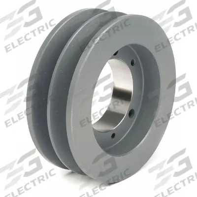 APPROVED VENDOR V-Belt Pulley: C70, 2 Groove, 7.4 in OD, Bushed Bore, SF - Bushed-Bore Cast-Iron V-Belt Pulleys