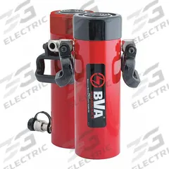 BVA HYDRAULICS Hydraulic Ram: Single Acting, 55 ton Nominal Capacity, 10 in Nominal Stroke Lg, Steel (MPN H5510). Key specifications — attr98927: BVA HYDRAULICS.