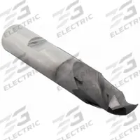 CLEVELAND Square End Mill: High Speed Steel, TiCN Coated, 2 Flute, 5/16" Mill Dia, 9/16" LOC (MPN C33814)
