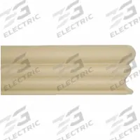 ACROVYN Accent Rail: FR-252, PETG, Beige, 2 1/2 in Overall Ht, 9 1/2 ft Overall Lg (MPN FR252103N). Key specifications — attr1068087: ACROVYN; attr1068089: Beige; attr1068116: Accent Rail; attr1095833: FR-252; attr1095931: No.