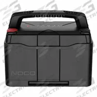 NOCO Lithium Battery: 12.8V DC, 100 Ah Capacity, 8.03 in Ht, 6.81 in Wd, 12.05 in Dp, Dual Purpose (MPN NLX27). Key specifications — Terminal Connection: 3/8”-24 Threaded Receptacle; Battery Cycle Type: Dual Purpose; Brand: NOCO; Housing Material: Plastic.