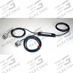 ECCO Warning Light: Concealed Warning Light, Amber, 1 1/8 in Overall Wd, 1 5/16 in Overall Ht, LED (MPN 9022AA). Key specifications — Operating Voltage: 12V DC; Number of Flash Patterns: 16; Includes: In-Line Waterproof Driver Module; Electrical Connection: Blunt Cut Wires; Mount Type: Pop-In; Brand: ECCO.
