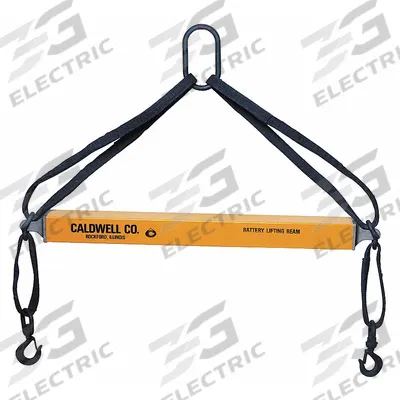 CALDWELL Battery Lifting Beam: Battery Lifting Beam, 4,800 lb Working Load Limit - Corrosion-Resistant Battery Lifting Beams