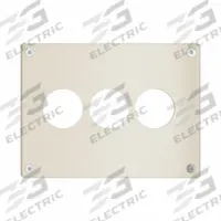 LEGRAND Wall Plate: Single Circular Opening, 3 Gang, Ivory, Jumbo Size (MPN WSP33N912IVYPS). Key specifications — Brand: LEGRAND; Material: Stainless Steel; Includes: Allen Head Screws.