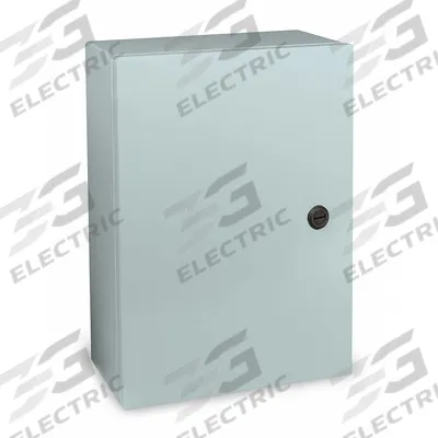 WIEGMANN Enclosure: Steel, 24 in x 24 in x 12 in, NEMA 12/13/3R/4, Solid Cover - Steel Washdown Enclosures
