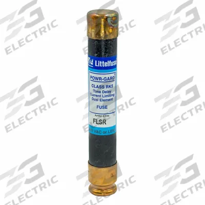 LITTELFUSE Fuse: Class RK5, FLSR Series, Time-Delay, 100 mA, 600 V AC, 300 V DC - Time-Delay Cylindrical Fuses