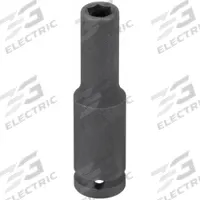 WESTWARD Impact Socket: 1/4 in Drive Size, SAE, 5/16 in Socket Size, 6-Point, Deep, No Thin Wall (MPN 4LXX3). Key specifications — attr1215501: WESTWARD; attr1215515: Manganese Phosphate; attr1215518: 5/16 in.