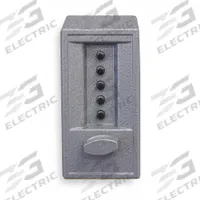 SIMPLEX Mechanical Push Button Lockset: Aluminum (MPN 62048641). Key specifications — Product Type: Mechanical Push Button Lockset; Manufacturer Part Number: 62048641; Key Override Options: None.
