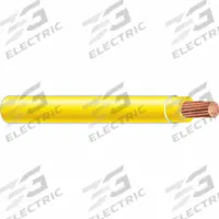 Building Wire: Copper, 12 AWG, 1 Conductors, Stranded, Yellow, 1,000 ft Lg, THHN/THWN (MPN 22969004). Key specifications — Voltage: 600 V; Brand: SOUTHWIRE.