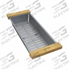 ELKAY Sink: Stainless Steel, 3 in Overall Ht, 17 5/8 in Overall Lg, 6 3/4 in Overall Wd (MPN LKQCC0717SS). Key specifications — Material: Stainless Steel; Brand: ELKAY.
