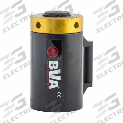 BVA HYDRAULICS Lock Nut Hydraulic Rams: 50 ton Nominal Capacity, 4 in Nominal Stroke Lg - Lightweight Lock Nut Rams
