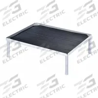 OHAUS Double Tier Platform Kit: 14 in Overall Lg, 11 in Overall Wd, Double Tier Platform Kit (MPN 30400139). Key specifications — Brand: OHAUS; Includes: Hardware; Material: Stainless Steel; Product Type: Double Tier Platform Kit.