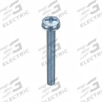 SEMS Screw: Internal Tooth, #6-32 Thread Size, 1 1/4 in Lg, Steel, Zinc-Plated, Pan, Phillips, 50 PK (MPN MPPII0-601250-050P). Key specifications — Drive Size: #2.