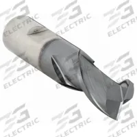 CLEVELAND Square End Mill: Cobalt, TiCN Coated, 2 Flute, 1/2" Mill Dia, 1" LOC, 3-1/4" OAL (MPN C32550)