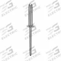 Blind Rivet,2 1/10" L,0.156" dia,PK500: Inch, 2 3/32 in Overall Lg, 51/64 in Body Lg, Dome, 500 PK (MPN U34142.015.0510). Key specifications — Brand: APPROVED VENDOR.