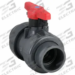 SPEARS Manual Two-Way Ball Valve: 2 in, PVC, Straight, Socket x FNPT, 235 psi Max. Pressure (CWP) (MPN 1829-020). Key specifications — attr1008170: SPEARS; attr1017899: Locking Tee.