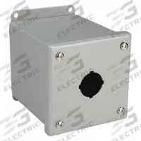 WIEGMANN Push Button Enclosure: 30mm, 1 Holes, Carbon Steel, NEMA 4 (MPN PBXD1). Key specifications — attr211299: WIEGMANN; attr1043605: Washdown-Corrosion-Resistant.