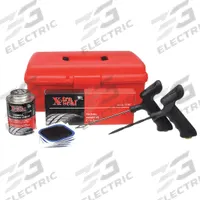 XTRA SEAL Tire Repair Kit: Tire Repair Kit, Truck Tires, 25 Pieces (MPN 12-362Kit). Key specifications — Product Type: Tire Repair Kit; Compatible Tire Type: Truck Tires; Brand: XTRA SEAL; Includes: T-Handle with Needle.