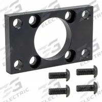 PARKER Head and Cap Rectangular Flange: Head and Cap Rectangular Flange, Flange, 3 3/8 in Overall Lg (MPN L079700150). Key specifications — attr947485: L079700150; attr947489: 4MA; attr947494: Steel; attr947529: PARKER; attr1122619: Head and Cap Rectangular Flange.