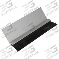 AMERICAN GARAGE DOOR SUPPLY Brush Seal: 45° Angle, Nylon, 1 in Brush Lg, 7 5/6 ft Composite Widths (MPN BN41781-94). Key specifications — Brush Material: Nylon; Includes: Galvanized Self-Drilling Mounting Screws; Width Type: Single; Brand: AMERICAN GARAGE DOOR SUPPLY.