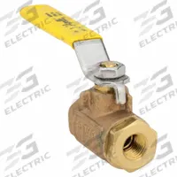 APOLLO Manual Two-Way Ball Valve: 1/4 in, Bronze, Straight, FNPT x FNPT, 600 psi Max. Pressure (CWP) (MPN 7010110). Key specifications — Brand: APOLLO; Handle: Lever.