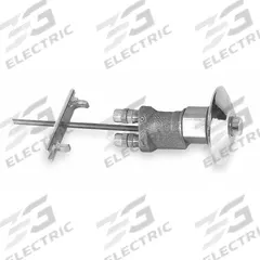 SLOAN Push Button Assembly: Toilets, Brass (MPN HY100A-1). Key specifications — Product Type: Push Button Assembly; Brand: SLOAN; Compatible Series: Royal®.