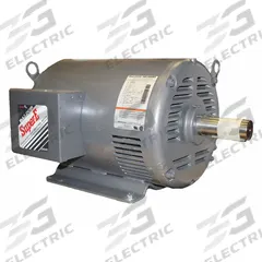 BALDOR General Purpose Motor: Rigid Base Mount, Open Drip Proof, 15 hp, 230V AC/460V AC, 1,770 RPM (MPN EHM2523T). Key specifications — Brand: BALDOR; Nameplate Voltage @ 60 Hz: 460V AC; Full Load Current @ 60 Hz: 18.2/36.4/39 A; Nameplate RPM @ 60 Hz: 1,770 RPM; Motor Enclosure: ODP.