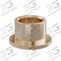 Flanged Sleeve Bearing: Bronze, SAE 841, 3/8 in Bore, 1/2 in OD, 3/8 in Lg, -35°F to 300°F, 10 PK (MPN FF318-05B). Key specifications — System of Measurement: Inch; Material Grade: SAE 841; Flange Type: Flanged; Brand: OILITE.