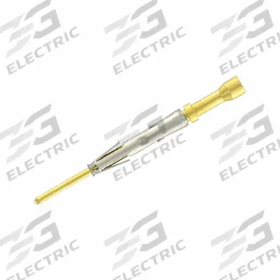 SOURIAU Crimp Contact: Machined, #20, Male, 20 to 18 AWG, Max 2.10 mm2 Insulator - Trim Trio Circular Connector Contacts