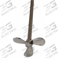 CAFRAMO Shaft: Shaft, BDC1850/BDC2002/BDC2010/BDC3030/BDC6015, Stainless Steel, 3/8 in Shaft Dia (MPN A166). Key specifications — Brand: CAFRAMO; Blade Material: Stainless Steel; Blade Shape: Propeller; Compatible with Manufacturer Model Number: BDC3030; Shaft Material: Stainless Steel.
