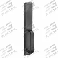 ASSA ABLOY ACCENTRA Exit Trim: Black (MPN 86650). Key specifications — Color: Black; Product Type: Mechanical Exit Device Trim; Ligature Resistance: Not Ligature-Resistant; Brand: ASSA ABLOY ACCENTRA; Outside Trim Type: Not Included; Exit Device Style: Pull Plate; ADA Compliant: Yes.