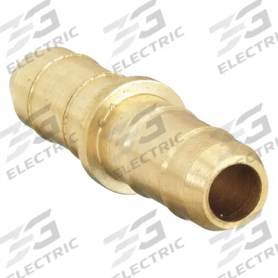 PARKER Barbed Fitting Union: 11/64 in ID x 11/64 in ID Size, Barbed x Barbed, Brass - Standard Brass Barbed Tube Fittings