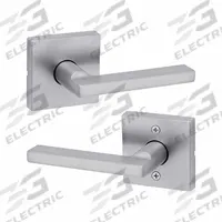 KWIKSET Door Lever Lockset: Passage Lever Locksets/Storeroom Lever Locksets, Chrome, ADA Compliant (MPN 720HFL-SQT-26D-6AL-RCS). Key specifications — Ligature Resistance: Not Ligature-Resistant; Brand: KWIKSET; Lockset Function ANSI Code: F75; Visual Indicator Message: No Message; Lockset Style: Rose; ADA Compliant: Yes; ANSI Lockset Function: Hall; Finish: Satin Chromium-Plated : Zinc.