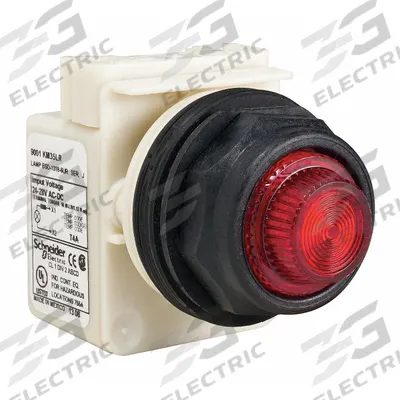 SCHNEIDER Pilot Light: 30 mm Panel Mounting Size, Red, LED - LED Pilot-Lights