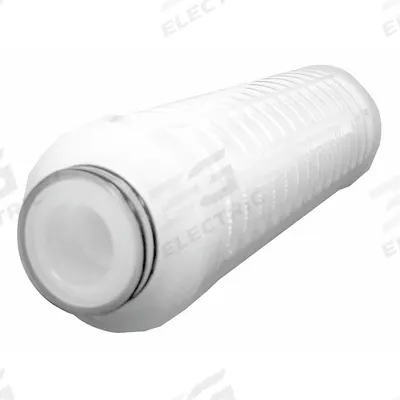 Parker Water Filter Cartridge: 1 micron, Pleated, 140 gpm, Polypropylene - Pleated Water Filter Cartridges