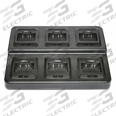 MIDLAND Multi-Unit Charger: Fits Midland, For BizTalk BR200 Series, 6 Radios Charged - Midland-Compatible Chargers