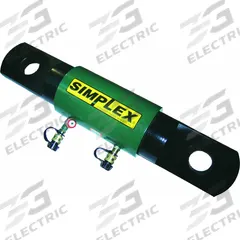 SIMPLEX Pull Hydraulic Ram: 50 ton Nominal Capacity, 6 in Nominal Stroke Lg, 25.2 in Retracted Ht (MPN RDP506). Key specifications — attr98926: SIMPLEX.