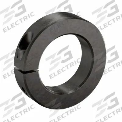 RULAND MANUFACTURING Shaft Collar: 1-Piece, Inch, Round, Clamp-On, 1 1/2 in Bore Dia - Steel Shaft Collars